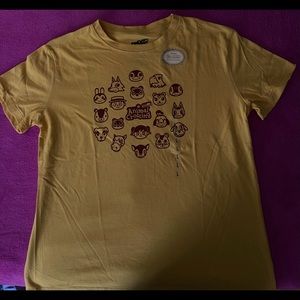 Brand New Kids Nintendo Animal Crossing shirt Size Large L